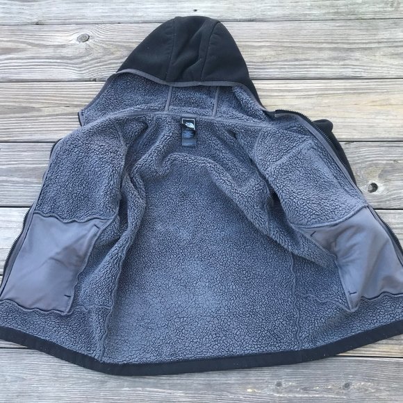 The North Face Kids Boys Jacket Winter Coat Black - Picture 7 of 8